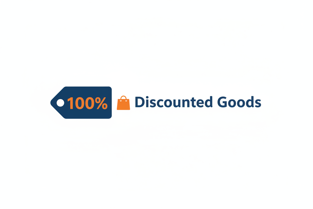 Discounted goods